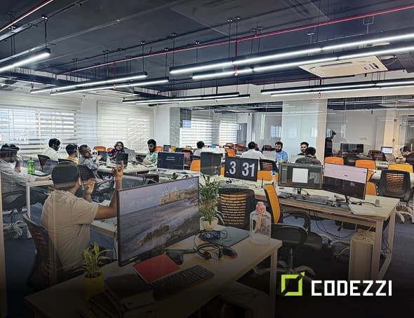 Codezzi technology team at work